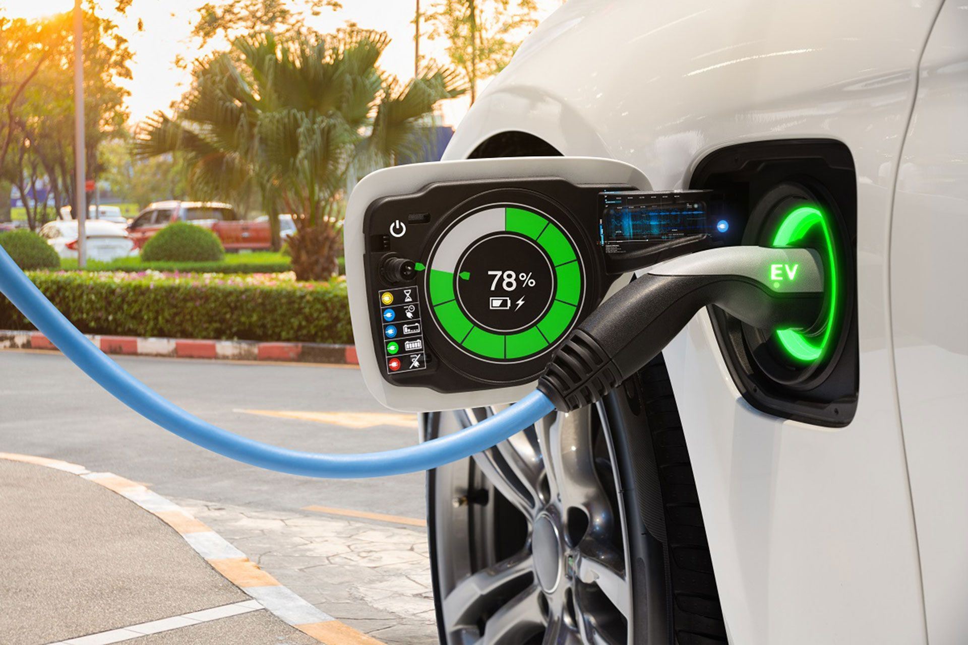احداث سه ایستگاه شارژ خودرو‌های برقی در کیش