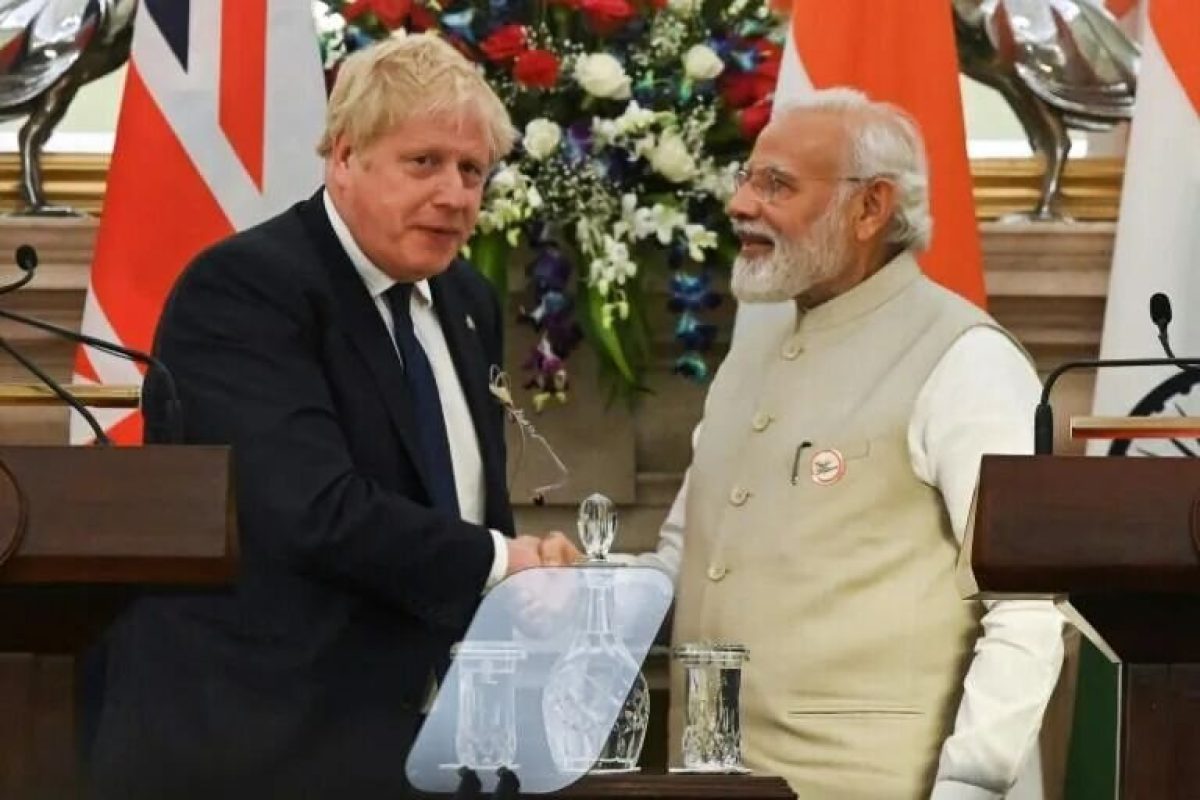 امضای توافق امنیتی انگلیس با هند