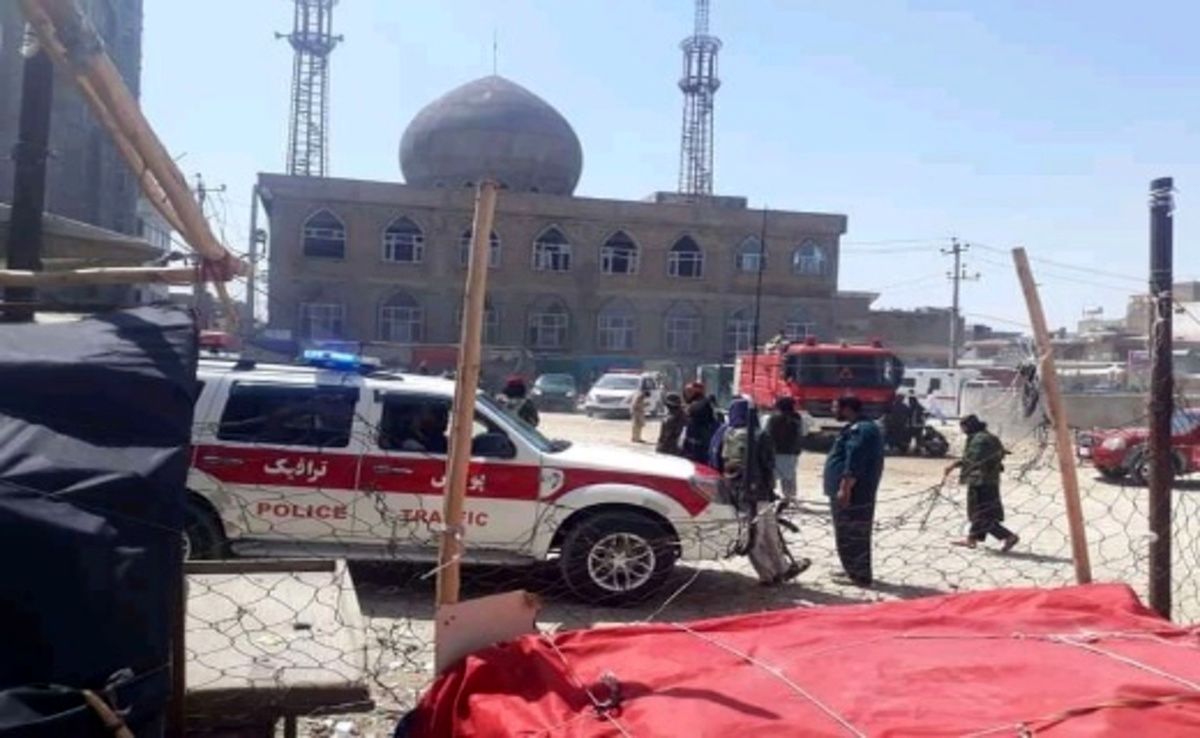انفجار در مسجدی در قندوز افغانستان