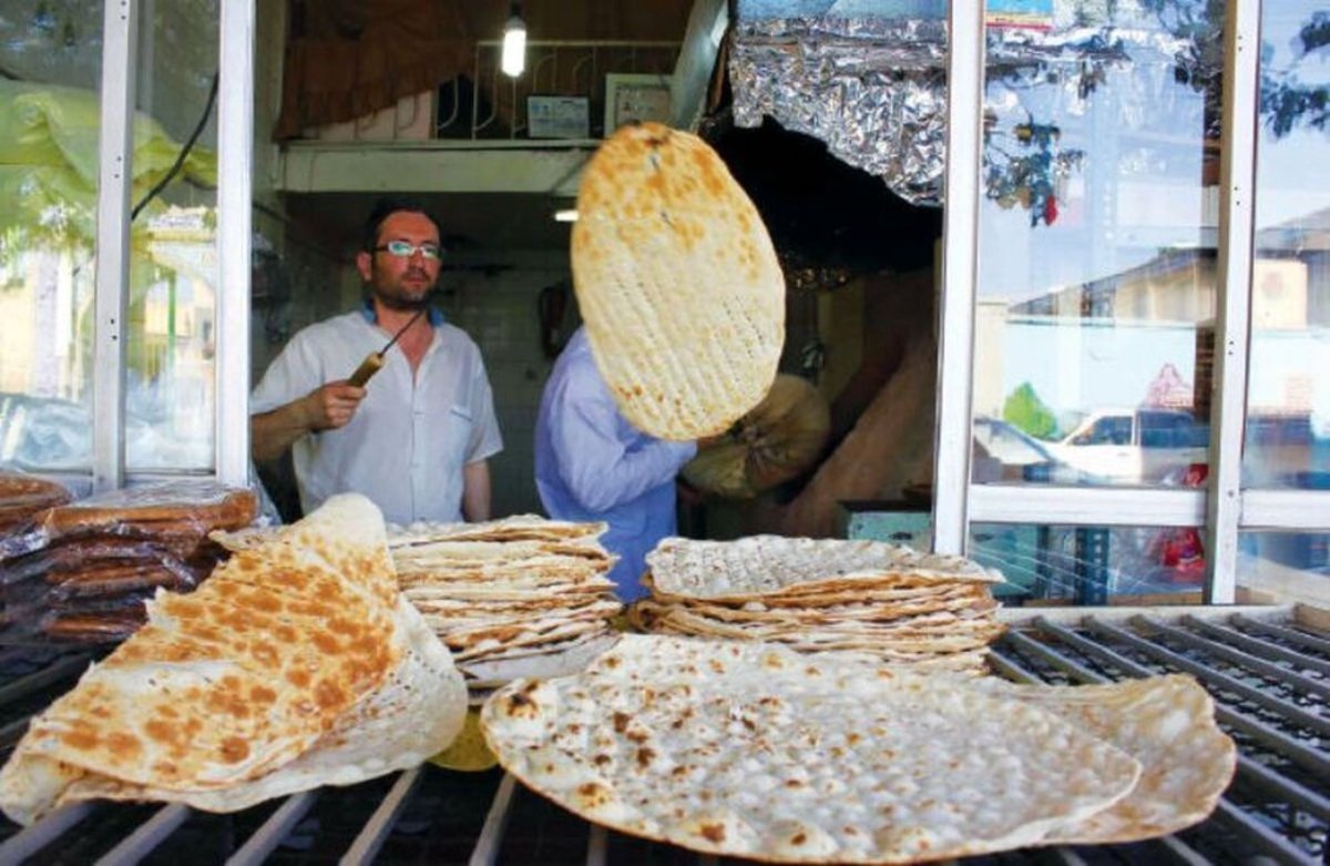 فروش نان کیلویی