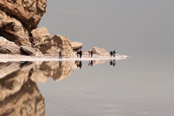 دریاچه ارومیه از سراب تا تبدیل شدن به کویر نمک!