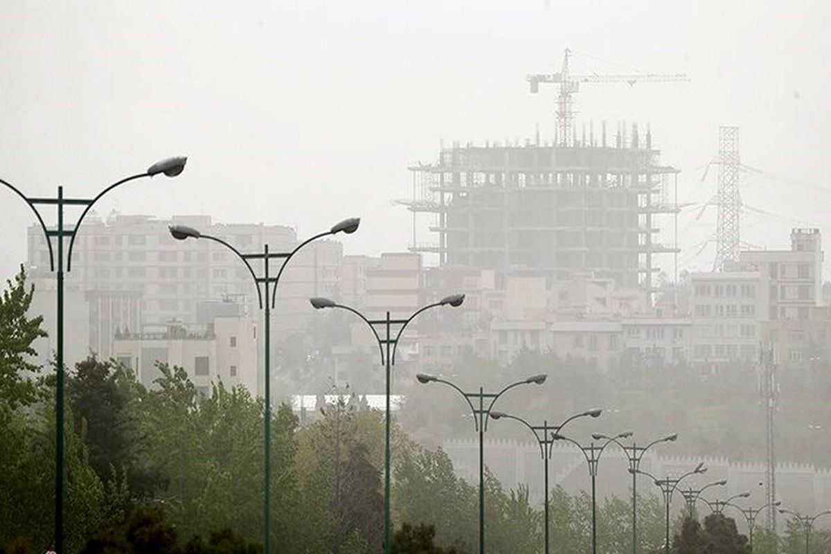 وزش باد شدید در تهران