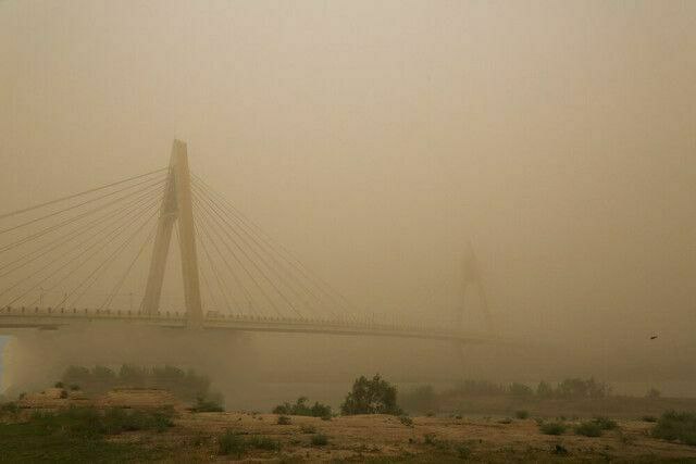 هوای ۱۷ شهر خوزستان در وضعیت خطرناک