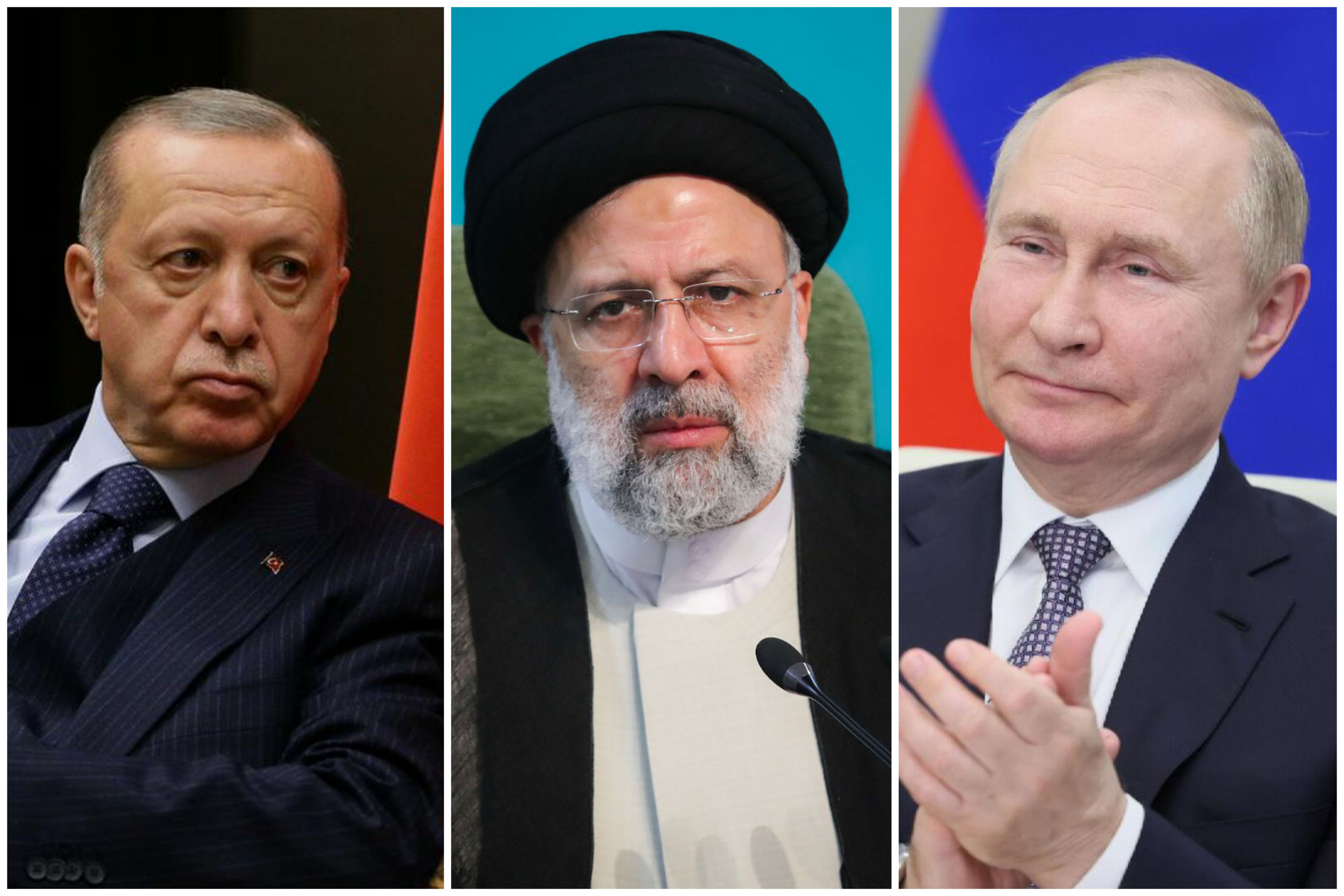 روسای جمهور روسیه و ترکیه مهمان ابراهیم رییسی شدند