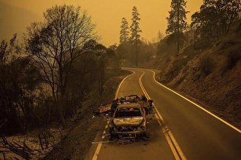 آتش سوزی های جنگلی اروپا