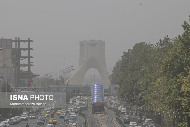 جولان شدید آلاینده‌ها در تهران
