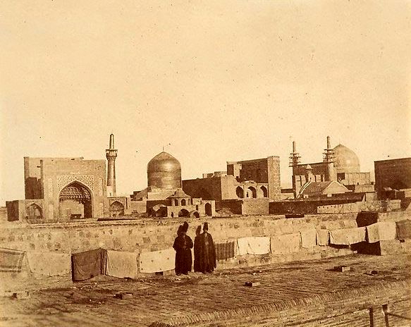 عکس حرم امام رضا ۱۶۰ سال پیش