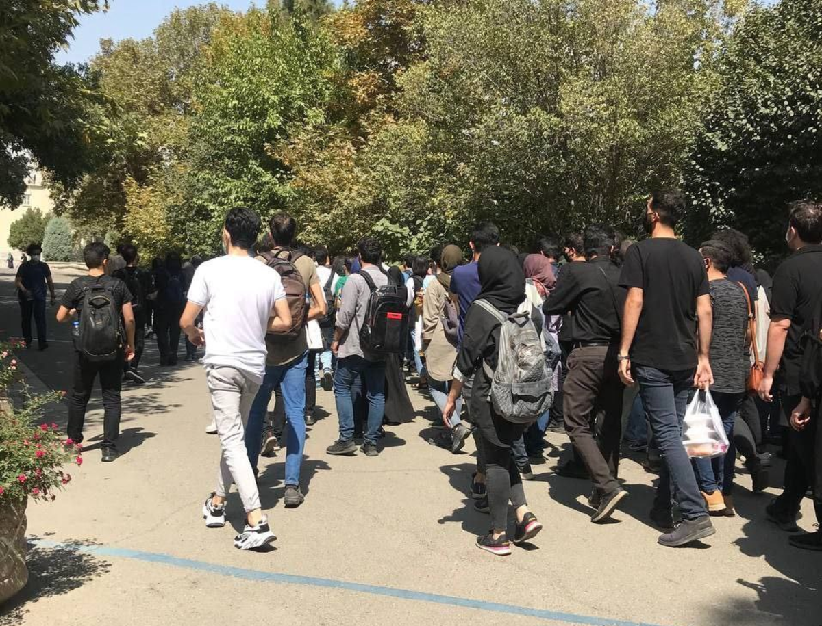 تجمع اعتراضی در دانشگاه‌های تهران