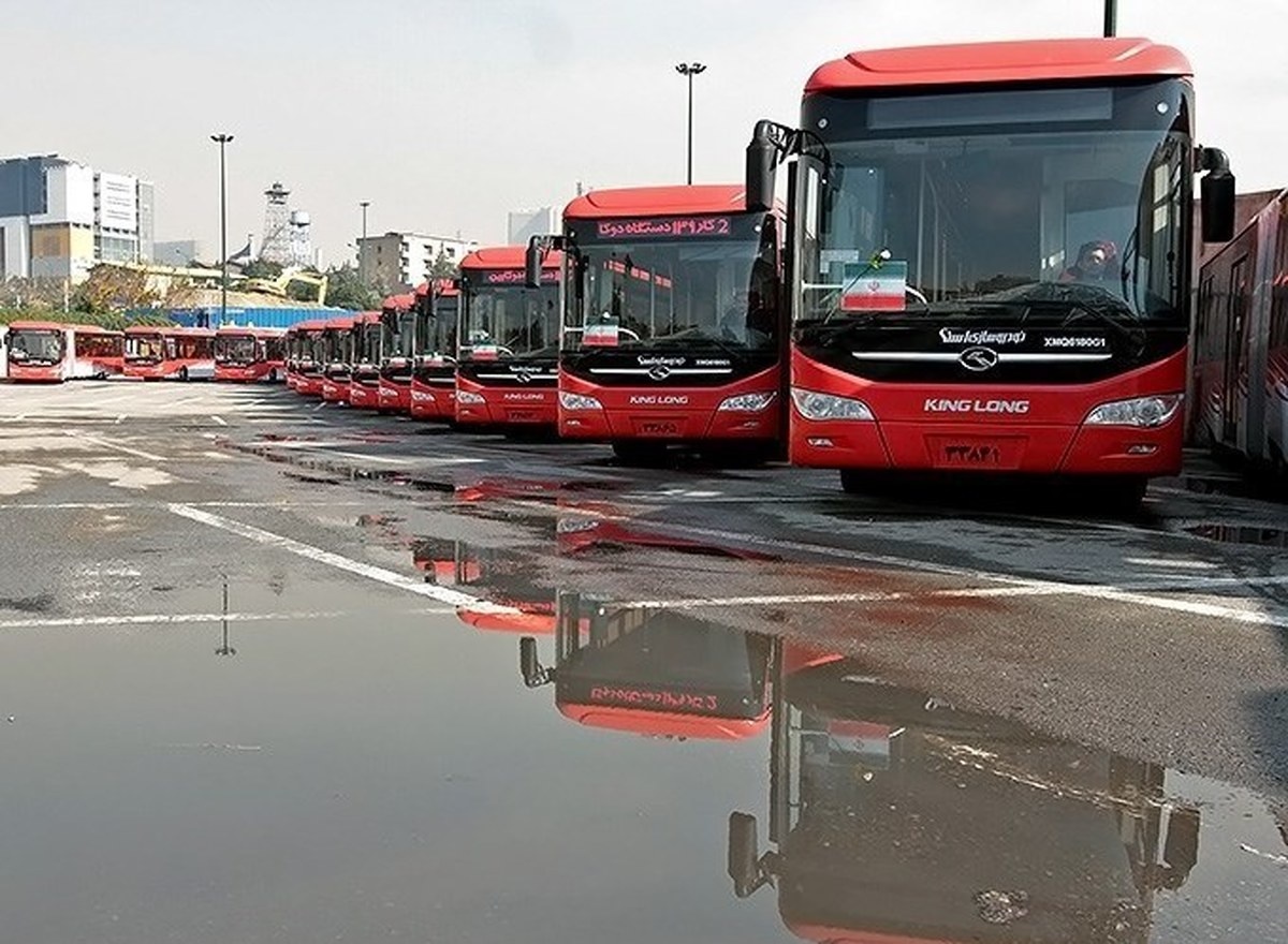 ورود ۲۰۰ اتوبوس جدید به ناوگان حمل و نقل تهران