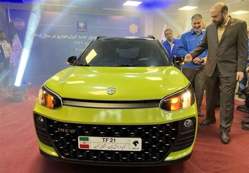تی اف خودرو جدید ایران‌خودرو
