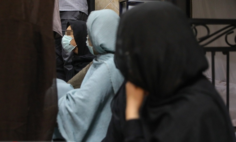تصاویری از زنان بازداشت شده اعتراضات تهران