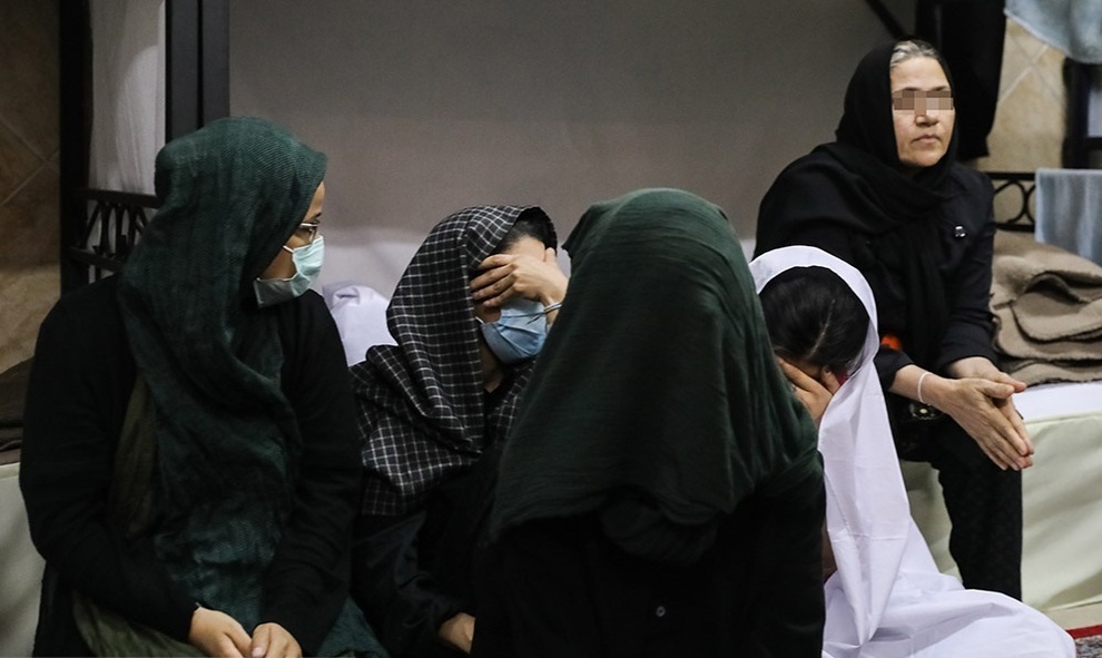 تصاویری از زنان بازداشت شده اعتراضات تهران