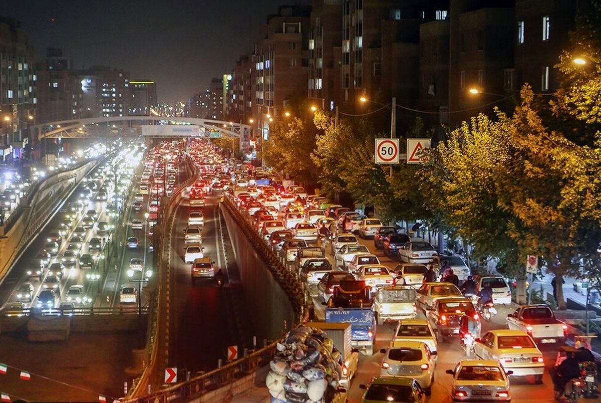 وضعیت ترافیک تهران