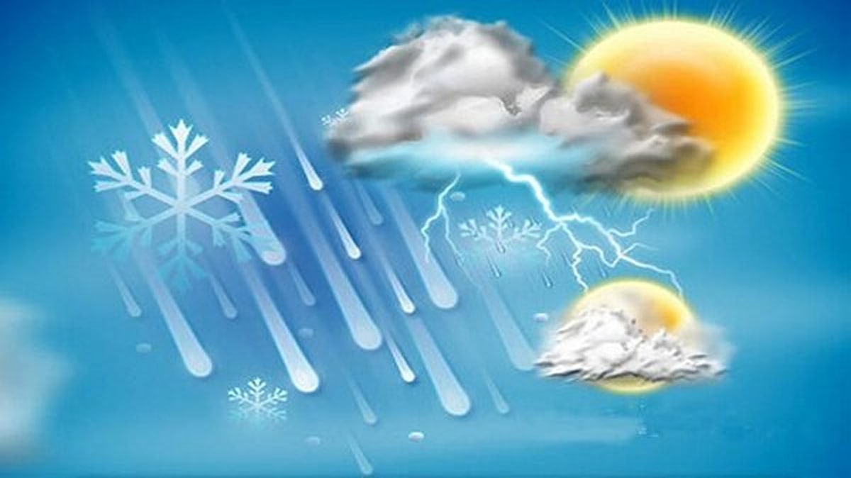 وضعیت هواشناسی امروز سه‌شنبه ۱۵ آذر ۱۴۰۱