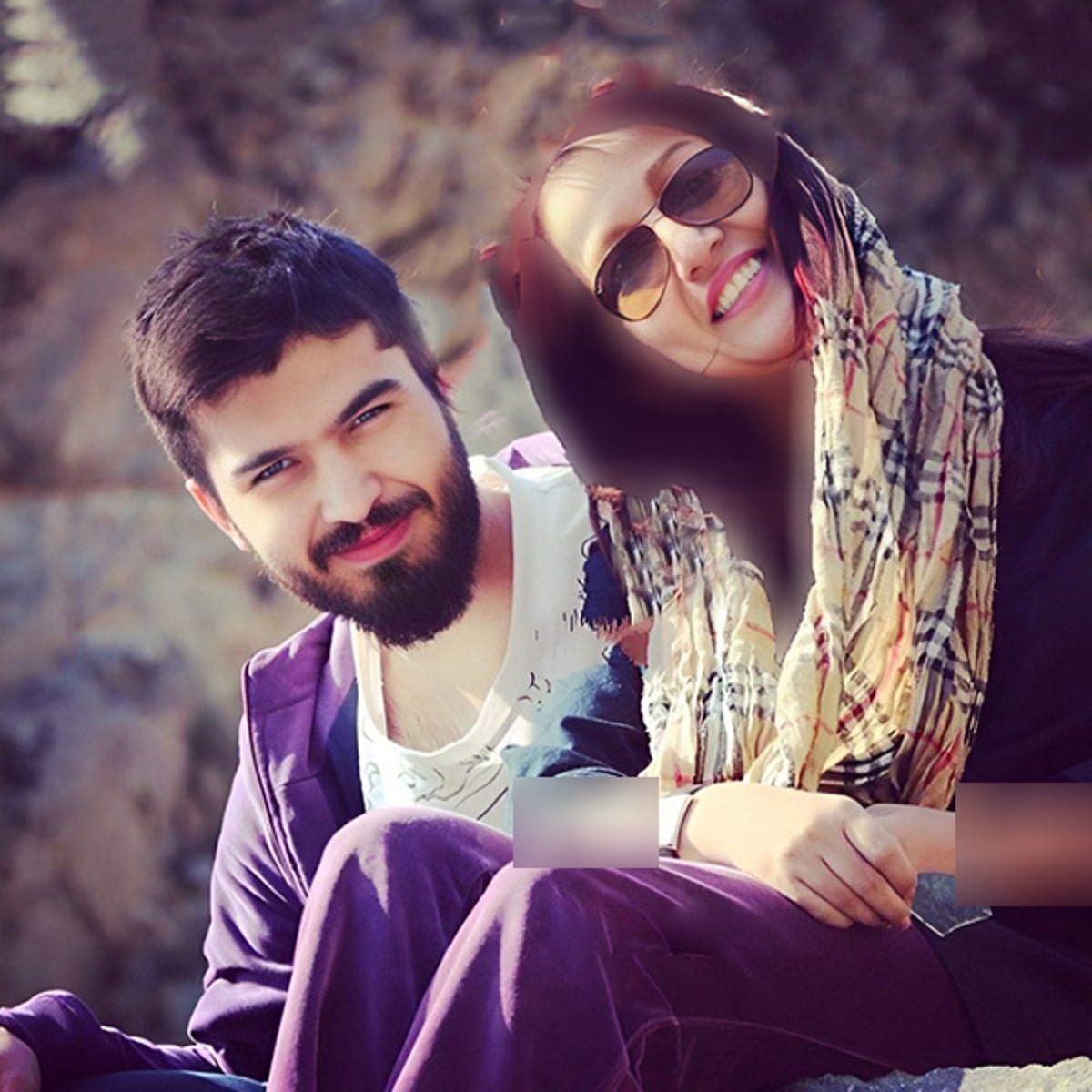 تصویری جالب از پانته‌آ بهرام در کنار پسرش