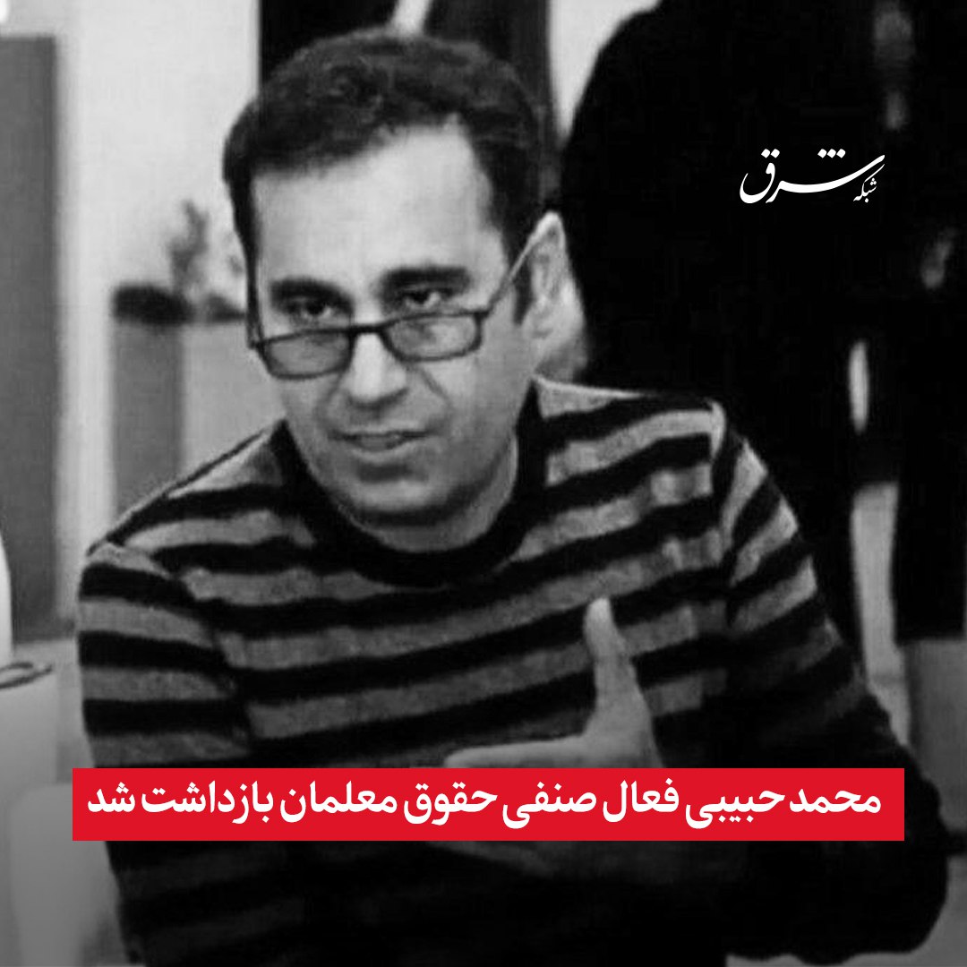 محمد حبیبی بازداشت شد