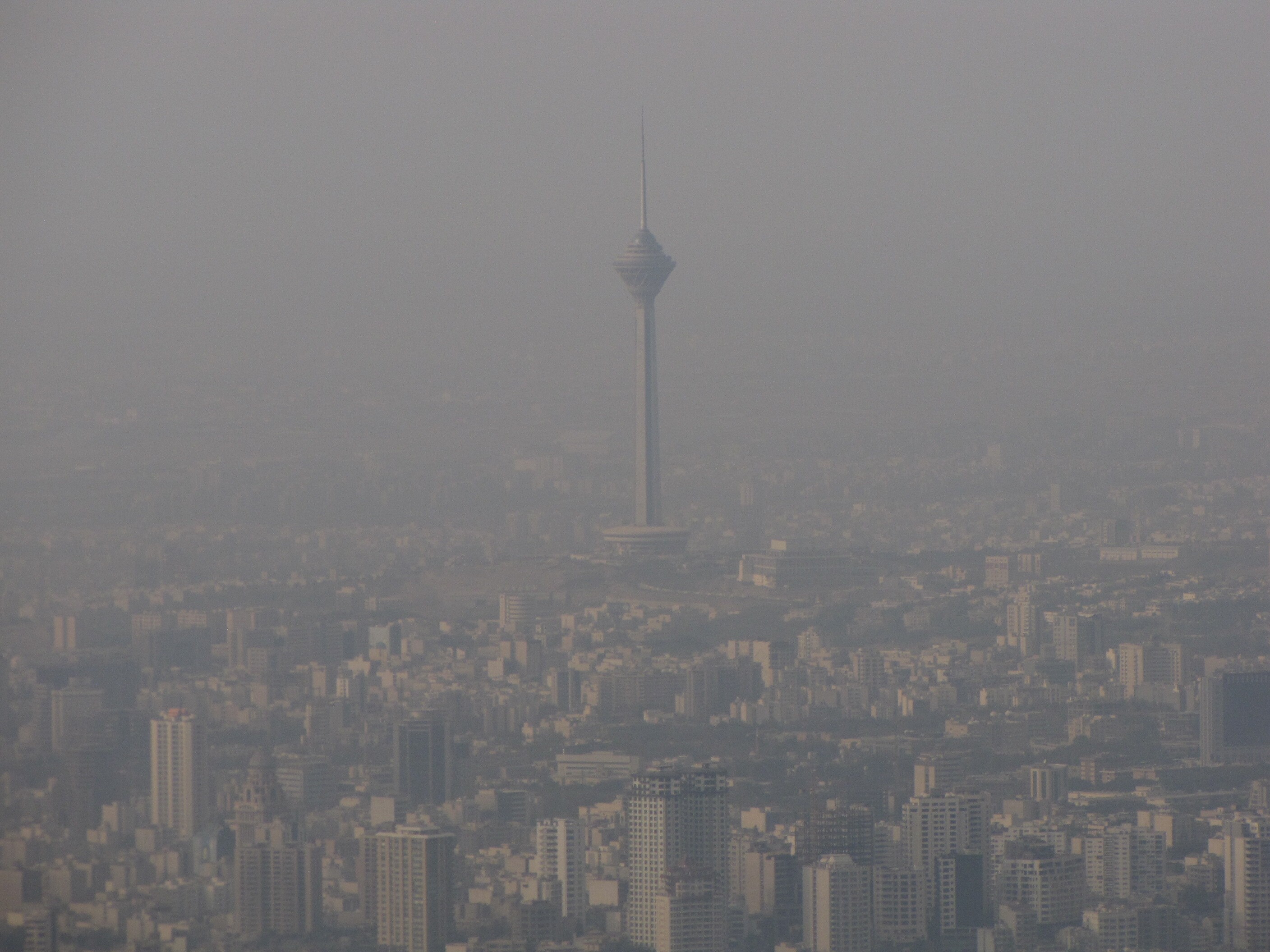 وضعیت آلودگی هوای تهران در ۱۸ دی ۱۴۰۲