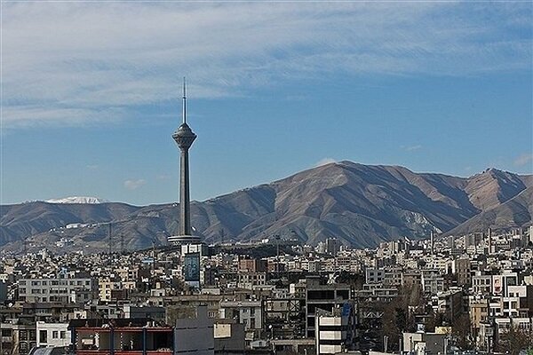 وضعیت آلودگی هوای تهران در ۲۰ دی ۱۴۰۲