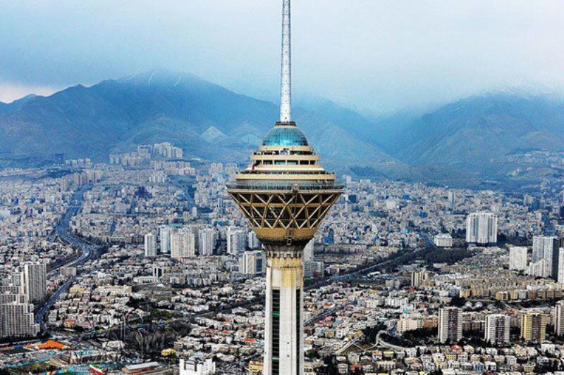 وضعیت آلودگی هوای تهران در ۷ دی ۱۴۰۲