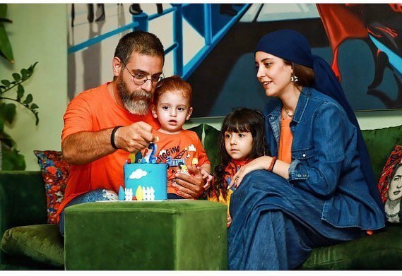 عکس خانوادگی شبنم قربانی بازیگر برنده سیمرغ جشنواره فجر