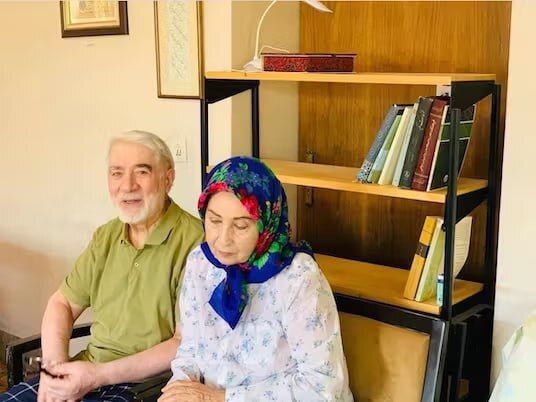 جدیدترین عکس از مهندس میرحسین موسوی و خانم زهرا رهنورد در شروع چهاردهمین سال حصر