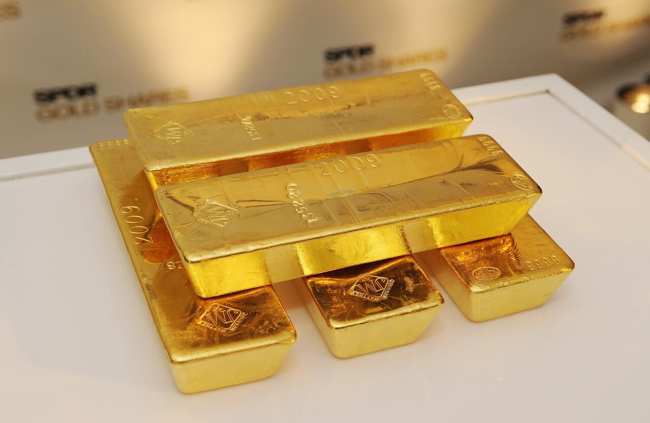 انس جهانی طلا دوباره کاهش یافت
