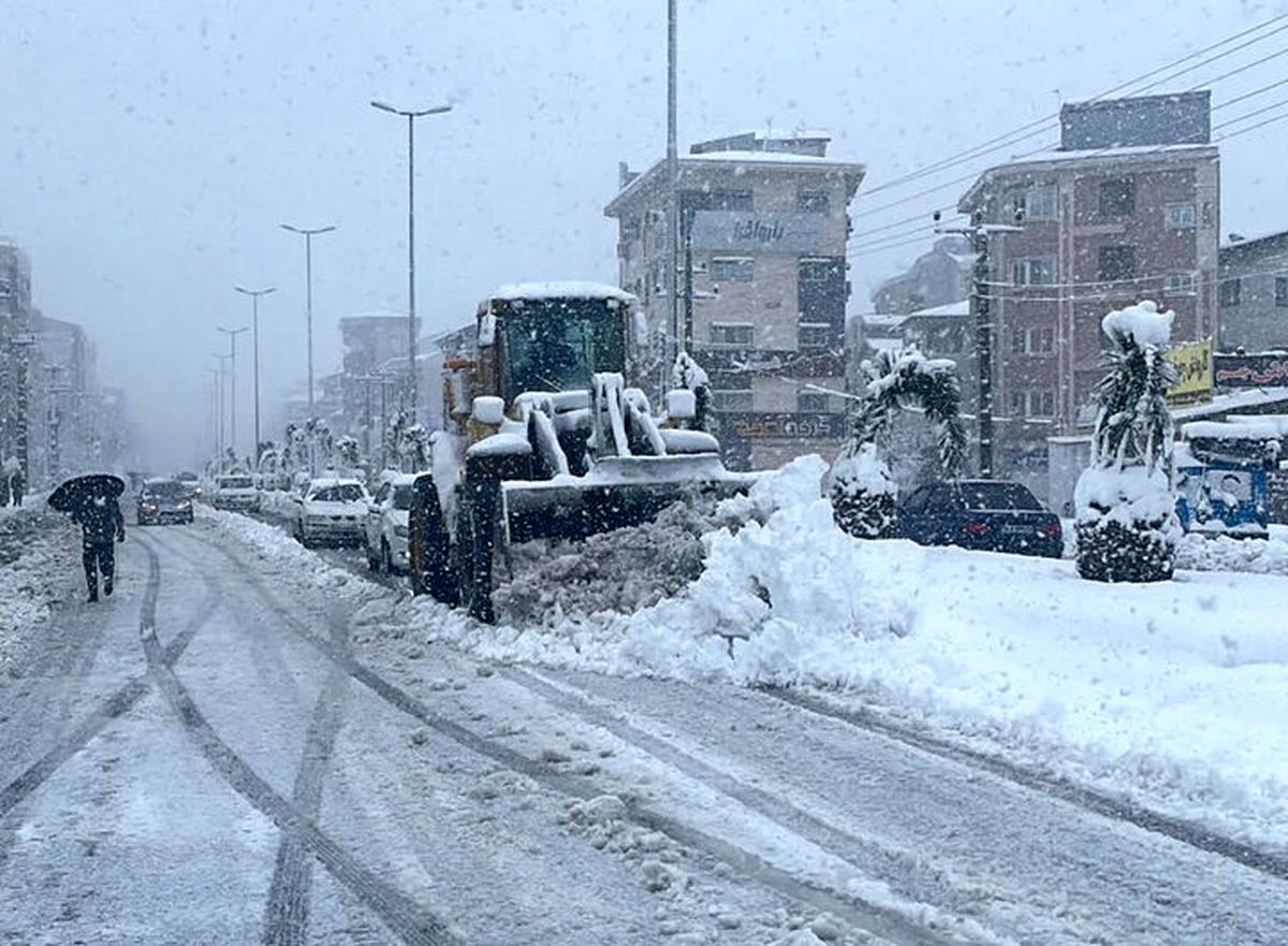 کاهش بارش برف و ذخایر برفی در ایران