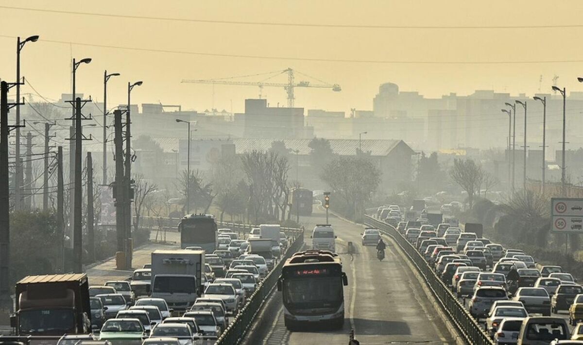 وضعیت آلودگی هوای تهران