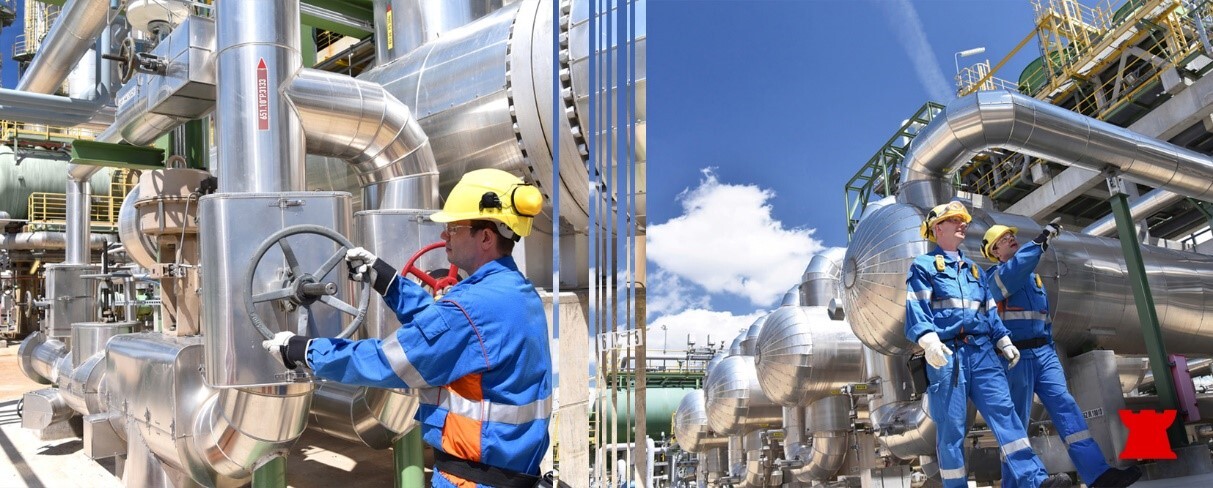 کاربرد ورق استیل در صنعت نفت و گاز