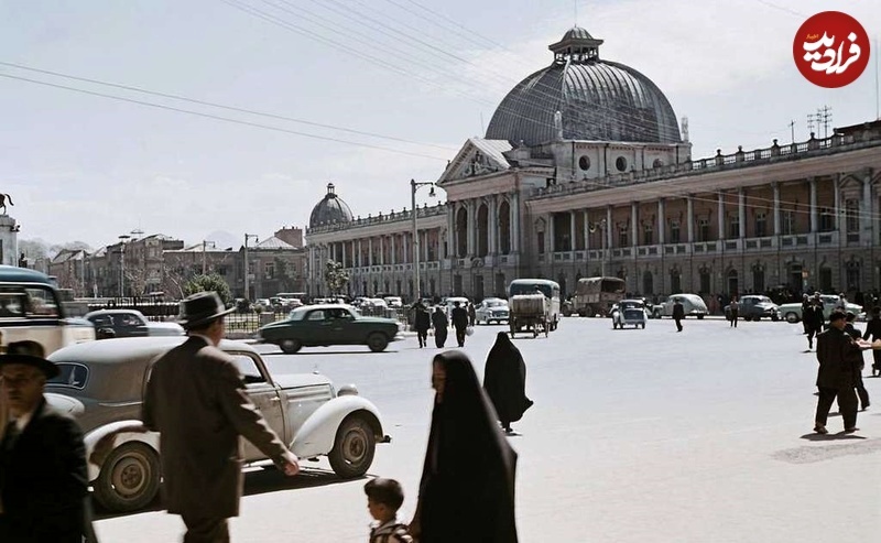عکس/میدان توپخانه تهران ۶۰ سال قبل