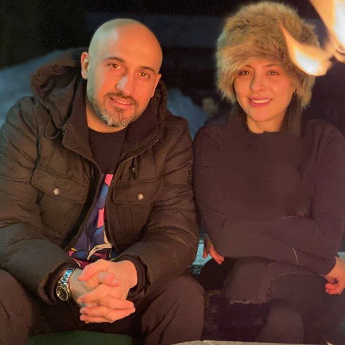 مارال بنی‌آدم و همسرش در یک قاب رمانتیک +عکس