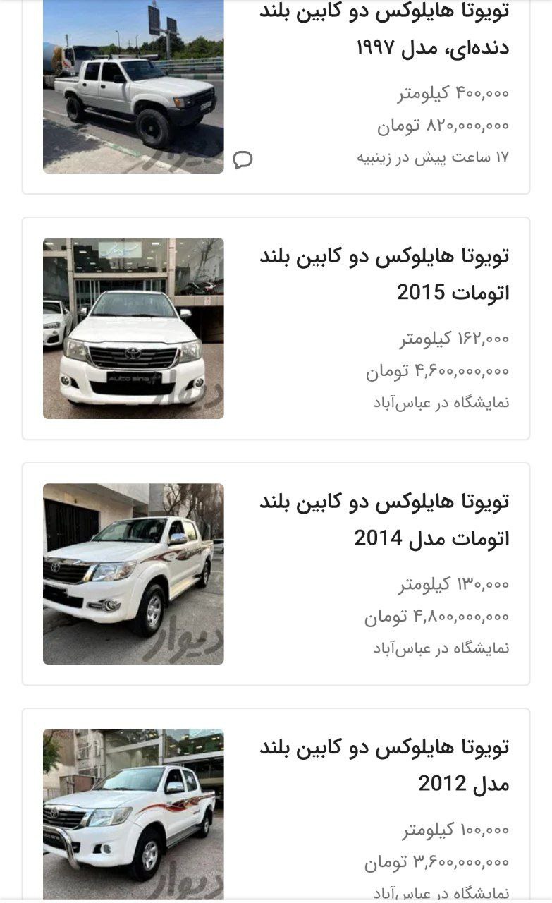 دارنده این خودرو می‌تواند 800 متر مسکن در تهران بخرد!/ مقایسه جالبی از گران‌ترین خودروها و ارزانترین خانه‌ها در ایران 6