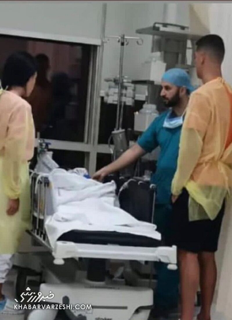 رونالدو در بیمارستان دولتی عربستان