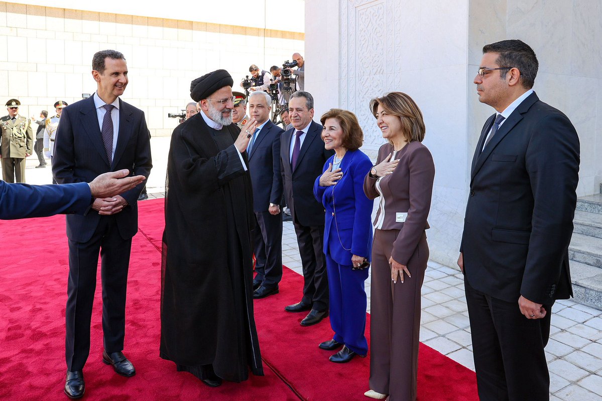 چرا ادای احترام رئیسی به دو بی‌حجاب‌ سوری عجیب بود؟