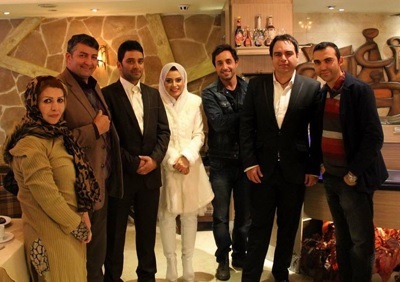 عروسی صبا راد در ایران