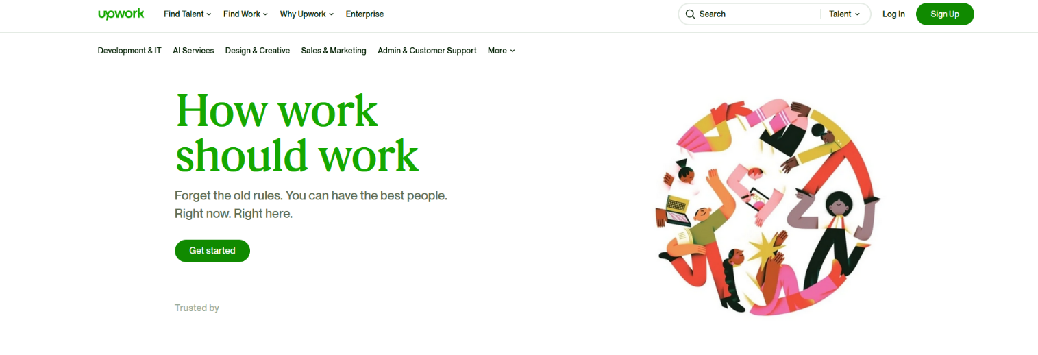 چطور از پلتفرم Upwork‌ به درآمد دلاری برسیم؟