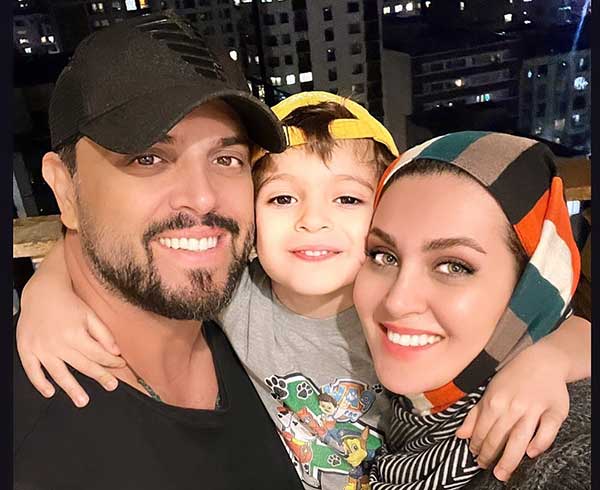 پدرام کریمی؛ مجری معروف و همسرش