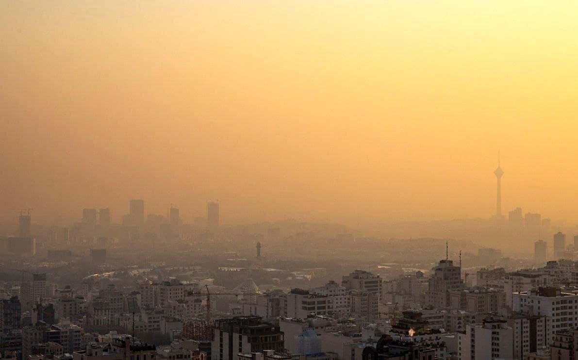 تهران در محاصره گاز بی رنگ و بی بو