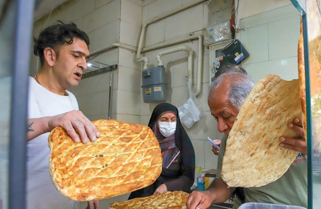 گرانی نان در تهران