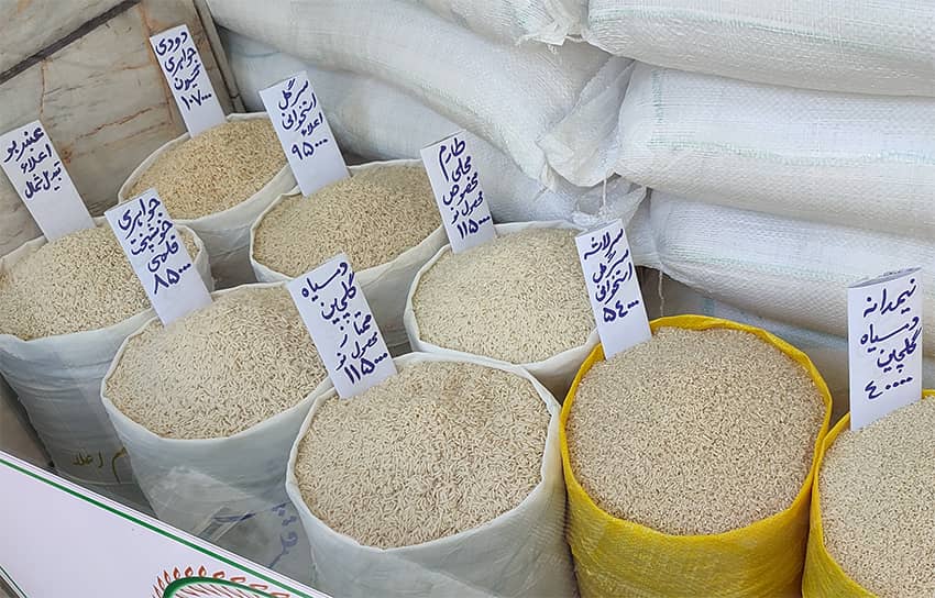 قیمت برنج مازندران