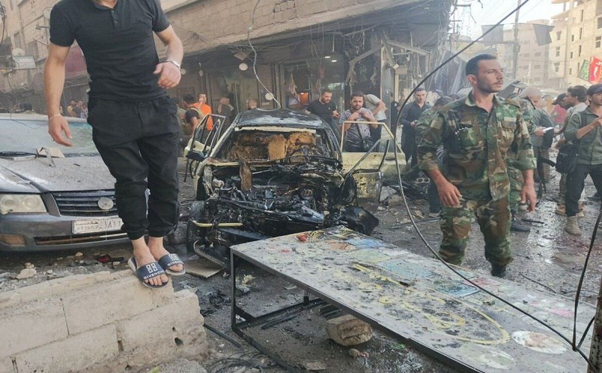 انفجار شدید زینبیه دمشق