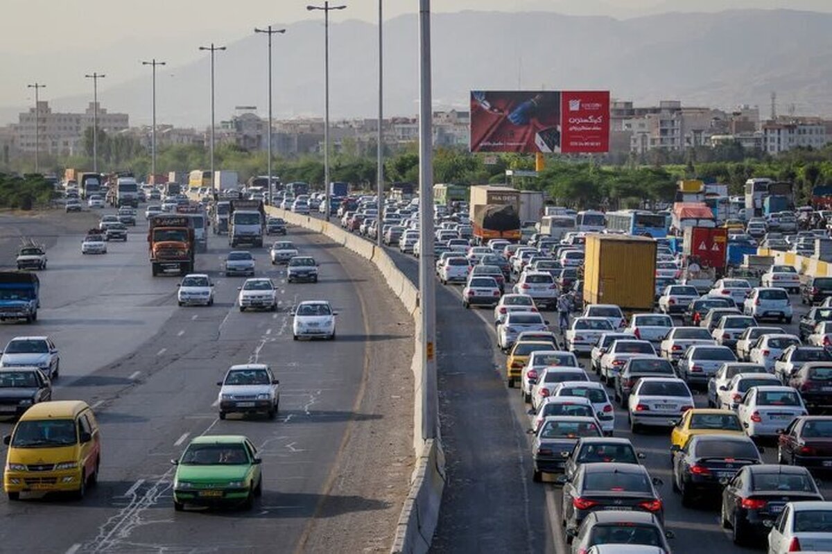 ادامه ترافیک سنگین در محور‌های چالوس و رشت