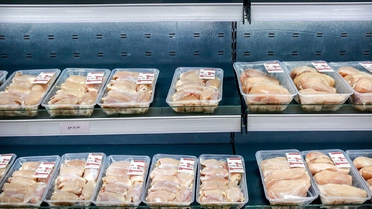 قیمت انواع مرغ در فروشگاه‌های زنجیره‌ای + جدول