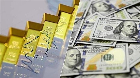 سهم قیمت طلای جهانی و دلار بر نوسانات سکه
