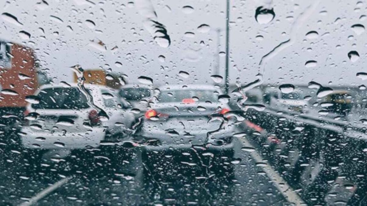بلایی که اولین باران پاییزی بر سر ترافیک تهران آورد + تصاویر