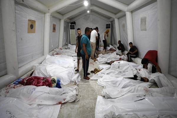 فاجعه بیمارستان المعمدانی در غزه
