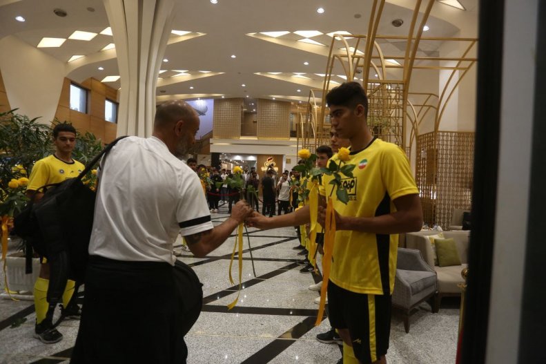 الاتحاد وارد اصفهان شد