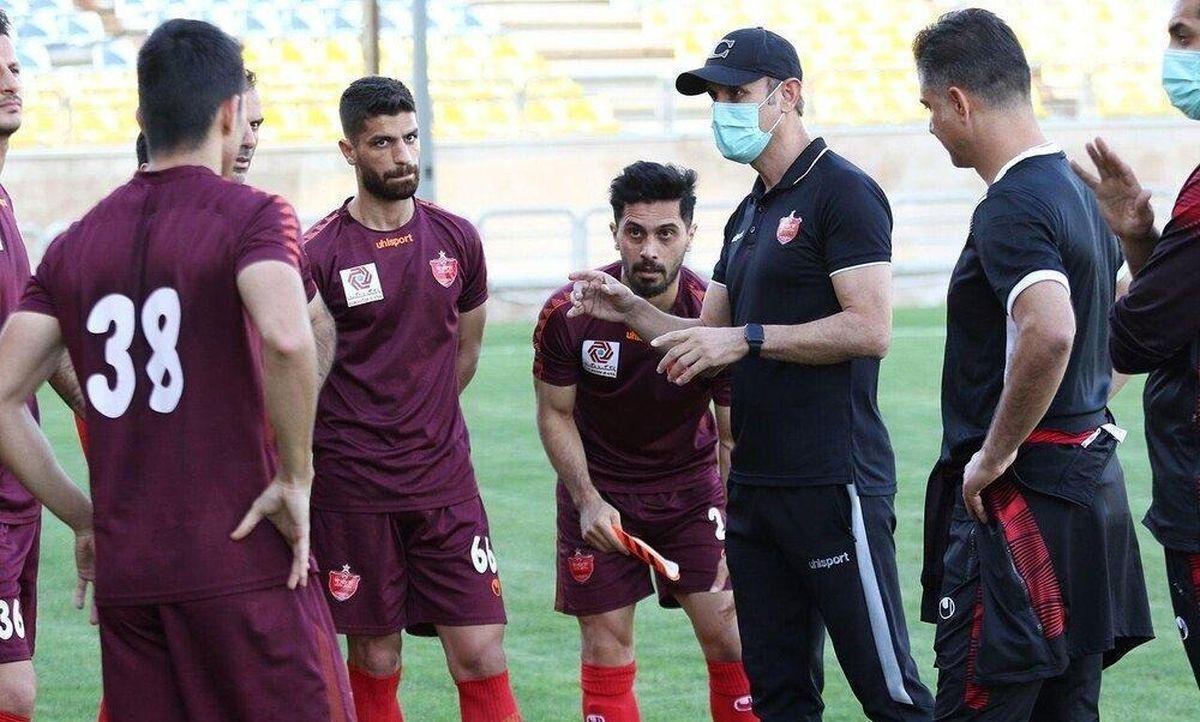 پشت پرده اتفاق عجیب در تمرین امروز پرسپولیس