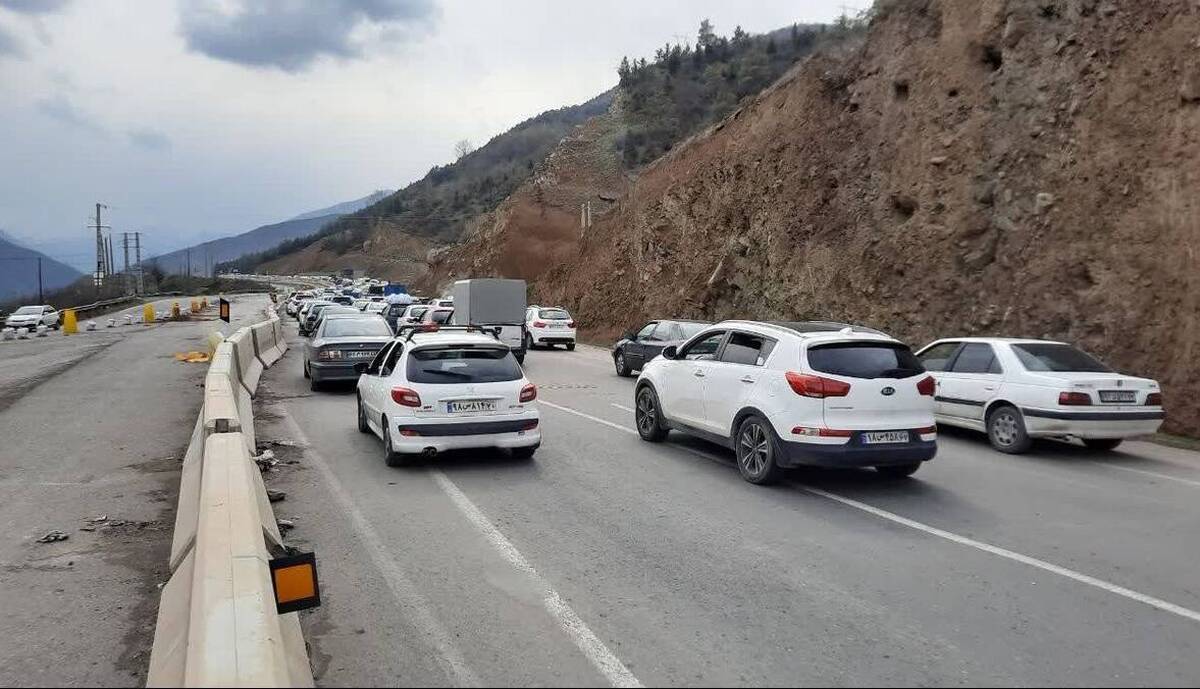 جاده کندوان و هراز یکطرفه می‌شود