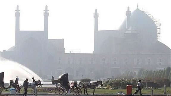 استمرار آلودگی هوا در اصفهان